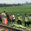 Rangkaian KA menyambar tiga wanita yang sesdang berjalan di KM 72 plus 800 jalur antara Stasiun Kuripan-Ujungnegoro. Masuk Desa Ujungnegoro, Kecamatan Kandeman, Kabupaten Batang. Rabu (25/2/2026) pukul 12.51 WIB. Foto: ist