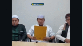 Bahar Smith, sebagai terlapor kasus penganiayaan anggota Ansor/ Banser Tangerang bakal berjalan terus, karea permohonan maafnya ditolak.Foto: Instagram@metronews