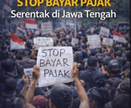 Bermunculan gerakan 'Tolak Bayar Pajak' di Jateng semakin kencang di medsos. Hal itu dipicu oleh kenaikkan Pajak Kendaraan bermotor (PKB) di Jawa Tengah. Foto: netralnews