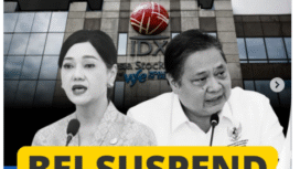 Rentetan pengaruh MSCI terhadap pasar modal Indonesia, sejak 1 Feberuari 2026, OJK dan BEI melakukan suspen terhadap perdaganagn 38 macam saham di bursa BEI. Foto: Instagram@ngomonginuang