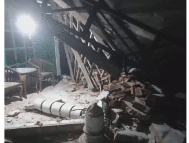 Banguna rumah warga di wilayah pacitan roboh,saat ini  tercatan 15 unit, Jumat 6 Februari 2026. Foto: kredoneww.scom/ bambang Tjuk