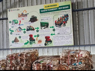 Pwengelolaan TPA Seger, salah satu cara untuk membreskan mata rantai penanganan sampah di Jombang. Foto: jombangkab.go.id