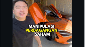 Inilah gaya hidup Belwin tannadi, seorang influencer perdaganan saham, memliki rumah mewa dan sejumlah mobil kelas atas. Foto: tempadodit