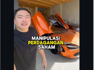 Inilah gaya hidup Belwin tannadi, seorang influencer perdaganan saham, memliki rumah mewa dan sejumlah mobil kelas atas. Foto: tempadodit