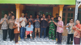 Camat Wonosalam, Yudha Asmara pimpian pelaksanan aksi Welas di desa Galengdowo, Kamis 26 Februari 2026. Foto: Jombangkab.go,id