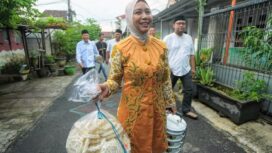 Rantangan Ning Ita: Ramadan Hangat Bersama Warga Mojokerto. Ist