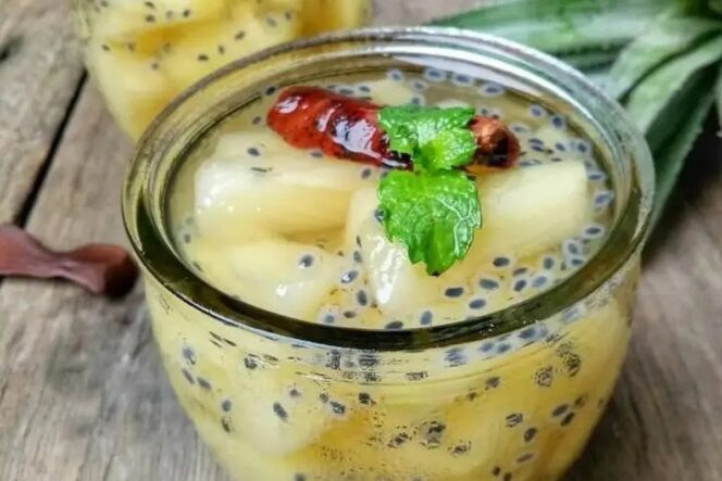 
					Cara Bikin Setup Nanas Cocok untuk Buka Puasa . Ist