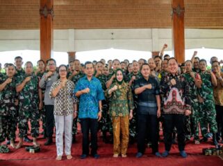 Sinergi Aparat Mojokerto: Nyepi dan Idul Fitri Aman, Toleran, dan Khidmat. Ist