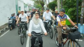 ASN Mojokerto Wajib Gowes Setiap Jumat, Ning Ita Canangkan Bike to Work. Ist