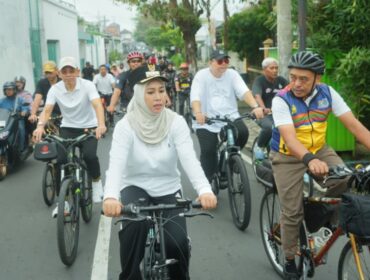 ASN Mojokerto Wajib Gowes Setiap Jumat, Ning Ita Canangkan Bike to Work. Ist