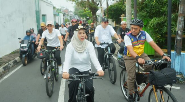 ASN Mojokerto Wajib Gowes Setiap Jumat, Ning Ita Canangkan Bike to Work. Ist