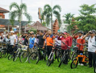 ASN Mojokerto Antusias Ikuti Gerakan Bike to Work Setiap Jumat. Ist