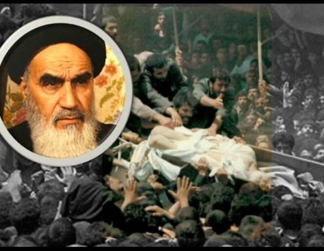 
					Pemimpin tertinggi Iran, Ayatollah Ali Khamenei meninggal dunia di kantirnya, akibat serangan Israel yang terjadi, Minggu pagi, 28 Februari 2026. Foto: Ist