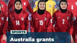 Lima dari 23 timnas atlet sepabola Iran yang berlaga di Gold West, Australia, hengka dari hotel minta suaka politik ke Australia. Foto: Instagram@aljazeraa