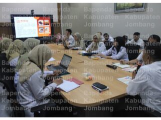 Rapat koordinasi dan evaluasi realisasi kepatuhan pejak makanan dan minuman (mamin) Pemkab Jombang, Rabu 11 Maret 2926. Foto: jombangkab.go.id