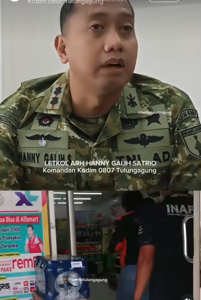 
					Komandan Kodim Tulungagung, Letkol Arh Hanny Gakih Satrio. Foto: Instagram@berita_tulungagung