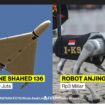 Iran gagah punya drone Shahed yang terbukti hebat untuk menyerang ⁹. Polri punya 14 unit Robodog K9 Rp3 miliar/unit. Foto: Instagam/ist
