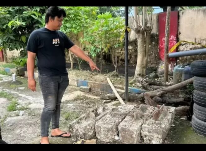 
					Inilah balok balok baja antikarat yang dicuri tujuh orang dari bawah jrmbatan tiang pancang jembatan Suramadu. Foto: warta baru