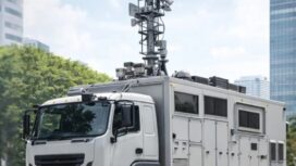 Mobil unit pelacak dan penyadap sinyal. Foto: Instagram@lambe_kaltim