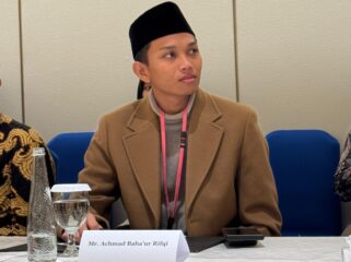Achmad Baha’ur Rifqi, ­Presidium Nasional BEM PTNU se-Nusantara. Foto: Ist