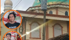 Berdasarkan hasil visum RSUD setempat, kedua pria itu menurut polisi tewan akibat tersengat listrik di kubah masjid Miftahul Janah, Pengaradan, kecamatan Tanjung, kabupaten Brebes, Jawa Tengah. Ditemukan Rabu, 20 Maret 2026. Foto: Instagram@arie ngetren