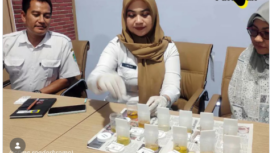 BNN Pasuruan melakuan suvei dan skrening kepadsa siswa SM di Pasuruan, hasilnya terdapat 35 siswa positif narkoba berdasarkan hasil test urine. Foto: Instagram@ayo.pasuruan