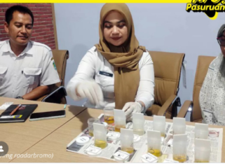 BNN Pasuruan melakuan suvei dan skrening kepadsa siswa SM di Pasuruan, hasilnya terdapat 35 siswa positif narkoba berdasarkan hasil test urine. Foto: Instagram@ayo.pasuruan