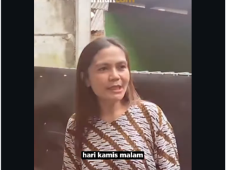 Istri mantan wakil menteri Ketenagakerjaan, Emmanuel Ebenewer, Silvia Reneta Harefa. Ia mendapat info dari orang dalam tahanan, bahwa Yoquq sejak kamis malam pukul 18.10 dipanggil untuk pemeriksaan oleh KPK. Namujn hingga Sabtu pelaksanaan salad Ied, ia tak ada muncul. Foto: Instagram@inilah.com