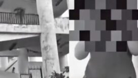 Menyoroti insiden viral terkait kasus siswa SD terjatuh dari lantai 3 pada kawasan Pasar Serangan, Bali. (Instagram.com/@trends24h)