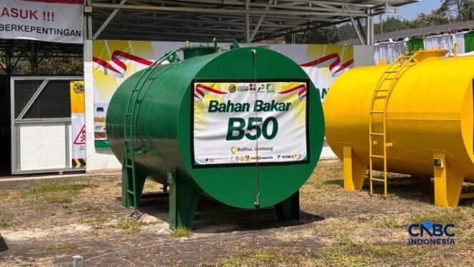 
					B50 Masuk SPBU 1 Juli 2026