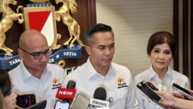 Pengurus Kadin usai bertemu Luhut