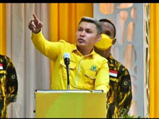 Agraphinus Kei alias Nus Kei, Bendahara Golkar Maluju, tewas ditikam saat pintu kedatangan Bandara Sadsuitubun, Maluku Tenggara, Minggu siang, 19 April 2026. Foto: ist