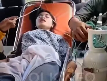 Santriwati MTs dan Ponpes Al Inayah, Cilegon alami keracunan setelah menyatap makanan dari MBG, Kamis 15 April 2026. Foto: Instagram@