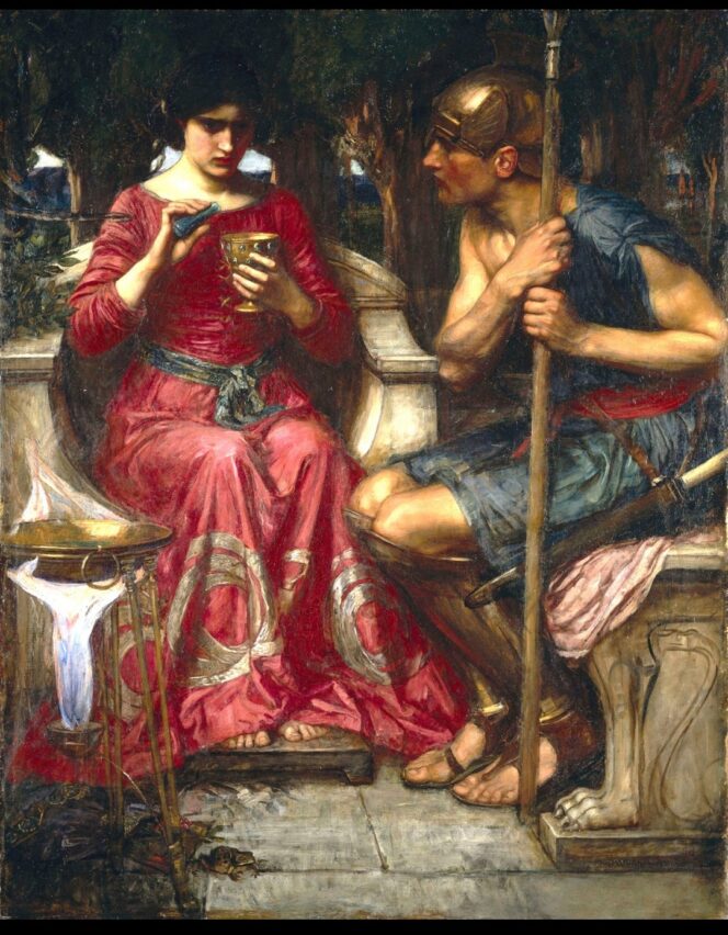 
					Ilustrasi sang penyihir Nedea, dalam mitos Yunani Kuno. Foto ist