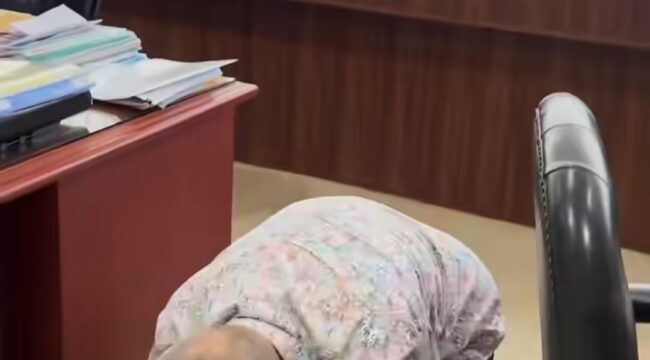 Pengusaha tol Jusuf Hamka menang gugatan perdata Rp 119 triiun, melawan bos MNC Asia, Harytanoesoedibyo. Jusuf Hamka sujud syukur. Foto: instagram@jusuf-hamka