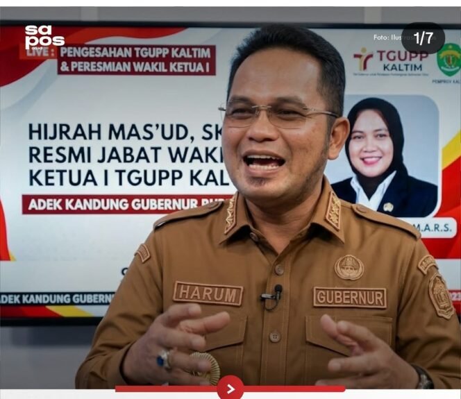 
					Kini muncul isu baru dari Gubernur Kaltim, Rudy Mas'ud angkat Hijrah Mas'ud sebagai tim TAGUPP, sama halnya Presiden Prabowo angkat Hashim Djojohadikusumo sebagi tim ahli presiden. Foto: Instgaram@sapos