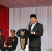 Agus Purnomo, Sekda Pemkab Jombabg menjadi inspektur upacara apel peringatan Hari Otonomi Daerah, Senin 27 April 2026. Foto: Diskominfo Pemkab Jombang
