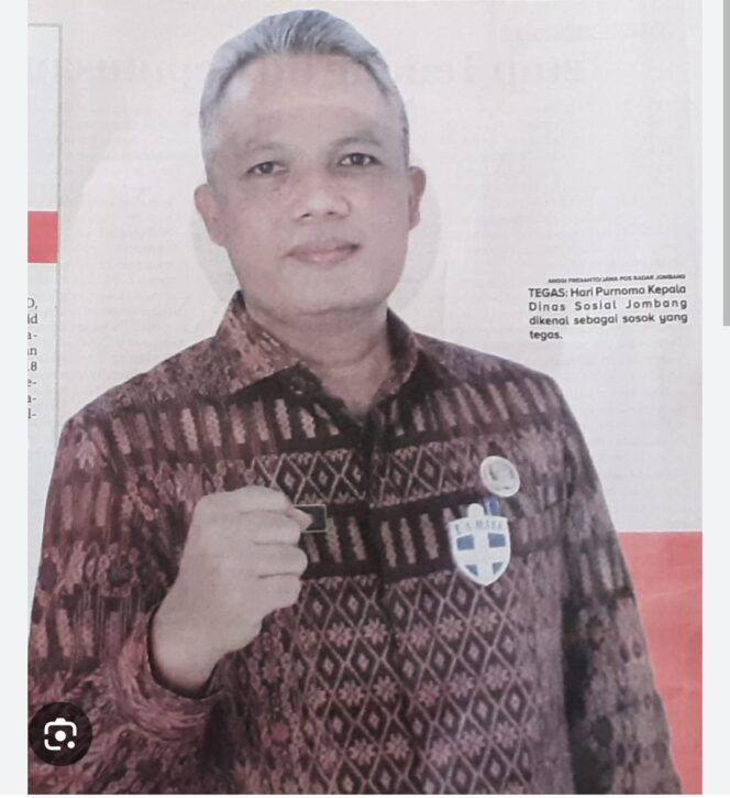 
					Hari Purnomo, Kepala Dinas Koperasi dan Usaha Mikro, Kecil dan Menengah (Diskop-UMKM). Foto: jombangksb.go.id