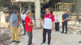 Wakil Walikota Surabaya, Armuji melakukan sidak ke lokasi bangunan dan instalasi Incinerator di Keputih, Sukolio, Surabaya yang sudah mangkrak lebih dari 25 tahun. Bahkan kini masih menyisakan utang Rp 104 miliar. Foto: instagram@cakj1