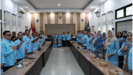 Rakornas Dekranasda Jombang menggelar rakeorda 2026, dilaksanakan kantor Pemkab Jombang, Kamis 10 April 2026. Foto: jombangkab.go.id