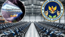 BGN merupakan lembaga yang paling moncer di Indonesia, sudha membeli lebih 21.000 unit motor listrik untuk operaisonal MBG di daerah. Foto: fajar.co