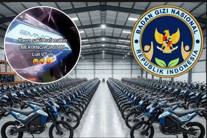 
					BGN merupakan lembaga yang paling moncer di Indonesia, sudha membeli lebih 21.000 unit motor listrik untuk operaisonal MBG di daerah. Foto: fajar.co