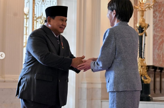 Presiden RI, Prabowo melakukan lawatan biolateral ke Jepang, bertemu dengan Perdana Mentri Sinae Takaichi. Hasilnya Jepang, berkomitmen investasi Rp 380 triliun ke Indonesia, Rabu 1 April 2026. Foto: Instagram@prabowo