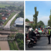 Jembatan Bokwedi yang dijadwalkan berlangsung cukup lama, yakni mulai 6 April hingga 30 November 2026. Foto: Instagram@seputar_pasuruan