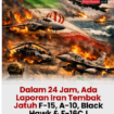 Sejak serangan pertama mulai 28 Februari 2026 hingga 5 April 2026, perang Iran Vs Amerika/Israel belum selesai. Akan tetapi Iran membuktikan mampu merontokan sedikitnya lima pesawat udara dan helikopter canggih milik Amerika pada tanggal 3-4 April 2026. Foto: wartaekonomi