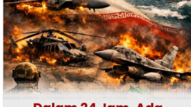 Sejak serangan pertama mulai 28 Februari 2026 hingga 5 April 2026, perang Iran Vs Amerika/Israel belum selesai. Akan tetapi Iran membuktikan mampu merontokan sedikitnya lima pesawat udara dan helikopter canggih milik Amerika pada tanggal 3-4 April 2026. Foto: wartaekonomi