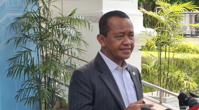 Menteri ESDM Bahlil