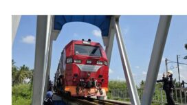 Jembatan baru KA