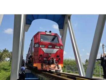 Jembatan baru KA
