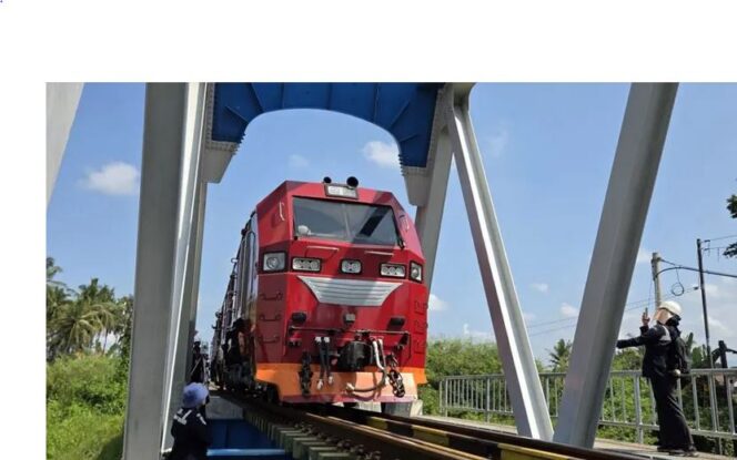 
					Jembatan baru KA